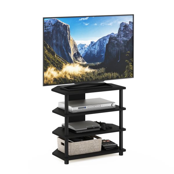 Furinno Furinno Econ Easy Assembly 4-Tier Petite TV Stand For TV Up To 25 Inch