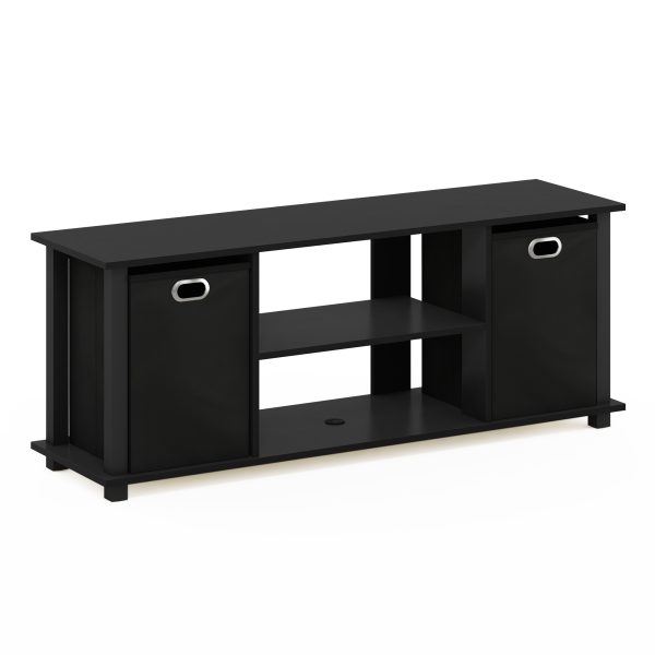 furinno Furinno Econ Entertainment Center w/Storage Bins for TV up to 48 Inch