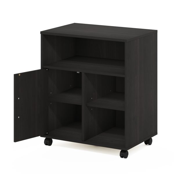 Furinno Furinno Econ Home Office Under Desk Printer Holder With Wheels