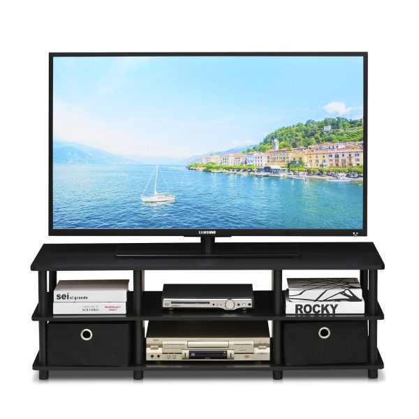 Furinno Furinno Econ TV Entertainment Center With Storage Bins
