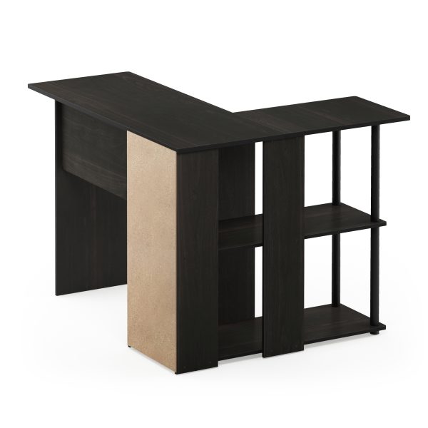 Furinno Furinno Abbott L-Shape Desk With Bookshelf