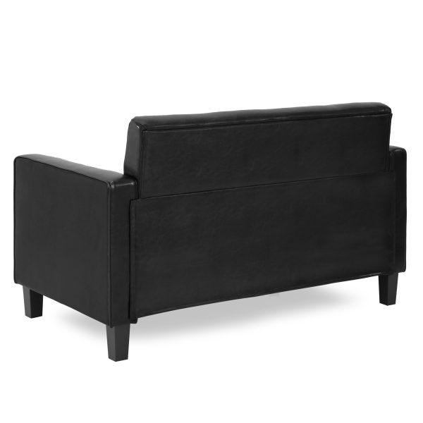 Furinno Furinno Brive Contemporary Tufted Loveseat