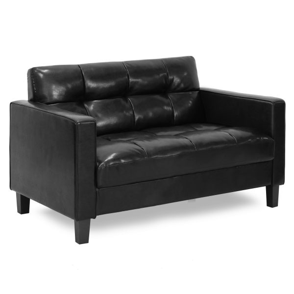 furinno Furinno Brive Contemporary Tufted Loveseat
