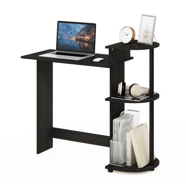Furinno Furinno Compact Computer Desk With Shelves
