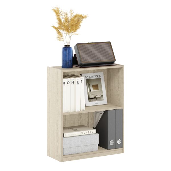 Furinno Furinno Gruen 2-Tier Open Shelf Bookcase