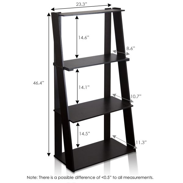 Furinno Furinno Hidup Tropika Tall Ladder Shelf