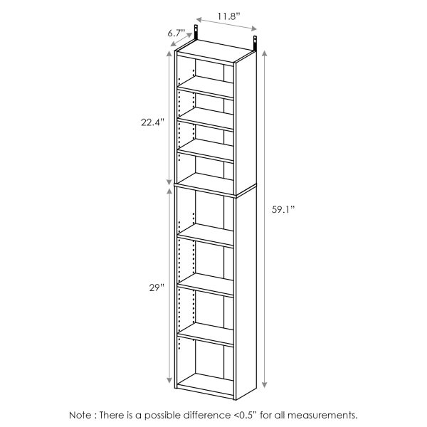 Furinno Furinno Indo 8-Tier Media Tower