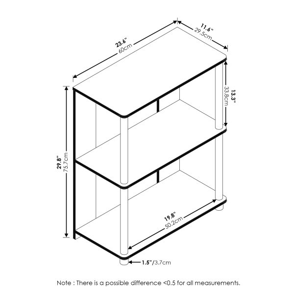 Furinno Furinno JAYA Simple Design Bookcase