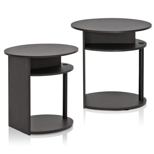 furinno Furinno JAYA Simple Design Oval End Table