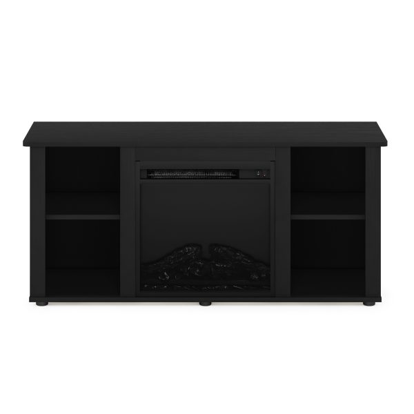 Furinno Furinno Jensen TV Stand With Fireplace