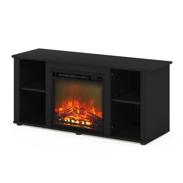 furinno Furinno Jensen TV Stand with Fireplace
