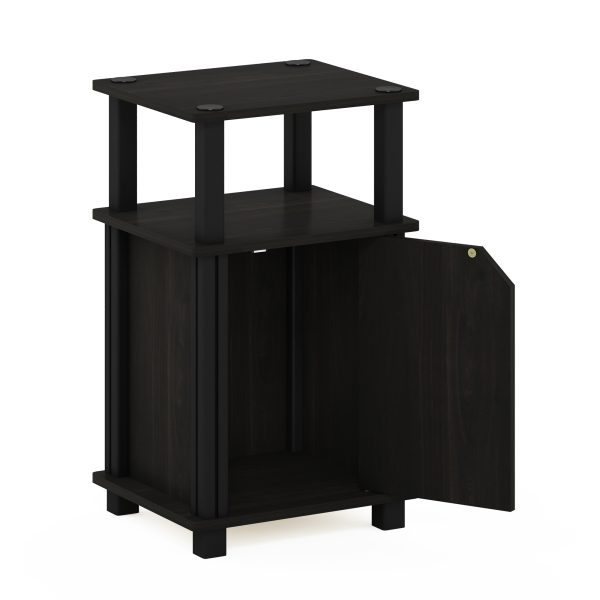 Furinno Furinno Just 3-Tier End Table With Door