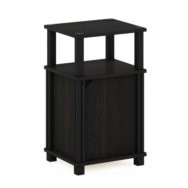 furinno Furinno Just 3-Tier End Table with Door furinno Furinno Just 3-Tier End Table with Door