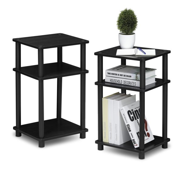 Furinno Furinno Just 3-Tier Turn-N-Tube End Table