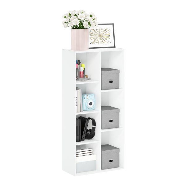 Furinno Furinno Reed 7-Cube Reversible Open Shelf