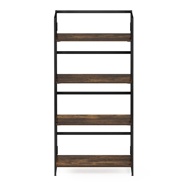Furinno Furinno Riau No Tool Metal Frame Bookcase