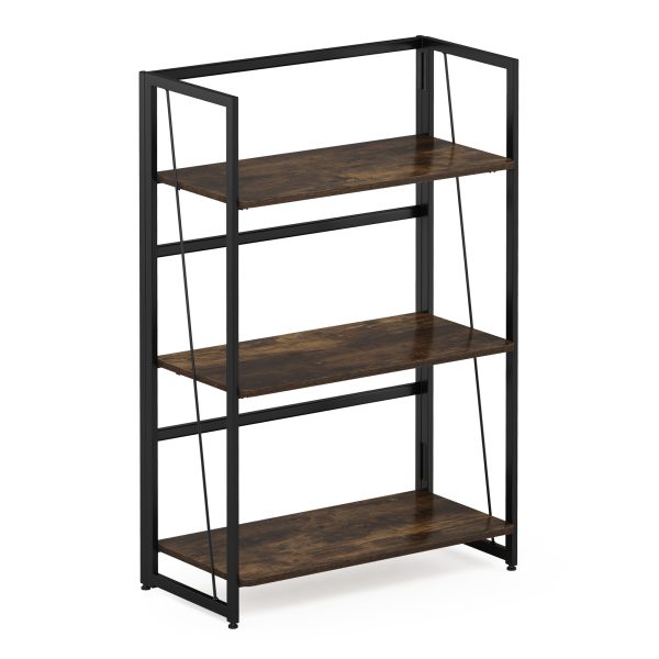 furinno Furinno Riau No Tool Metal Frame Bookcase