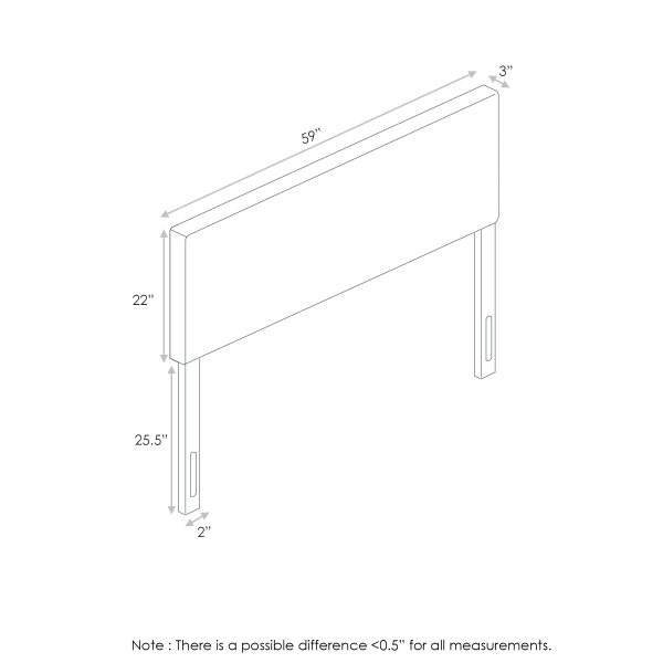 Furinno Furinno Roanne Plain Headboard