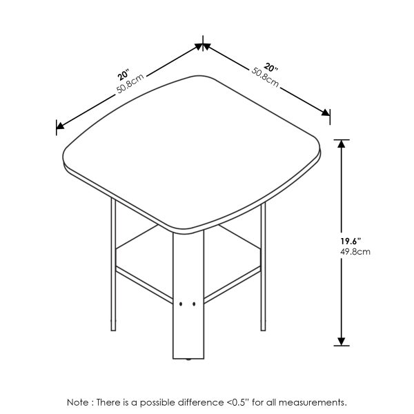 Furinno Furinno Simple Design End/SideTable
