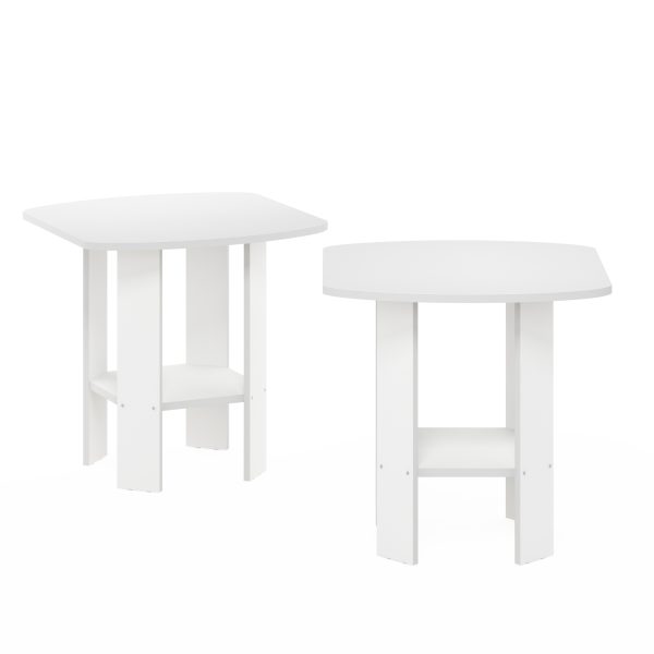 Furinno Furinno Simple Design End Table Set Of 2