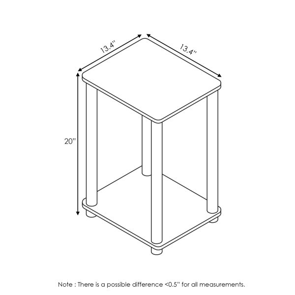 Furinno Furinno Turn-N-Tube End Table