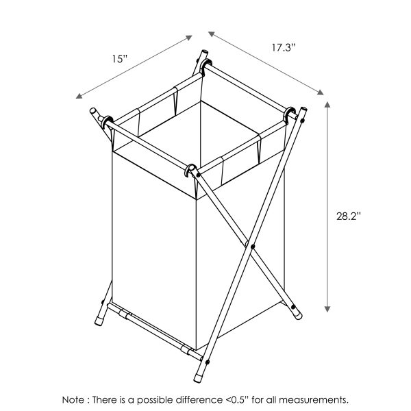 Furinno Furinno Wayar Foldable Laundry Sorter