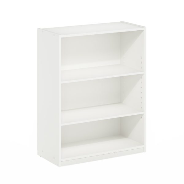 furinno Furinno Gehry 3-Tier Bookcase Bookshelf with Adjustable Shelves