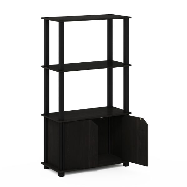 Furinno Furinno Go Green 4-Tier Multipurpose Display Shelf With Door