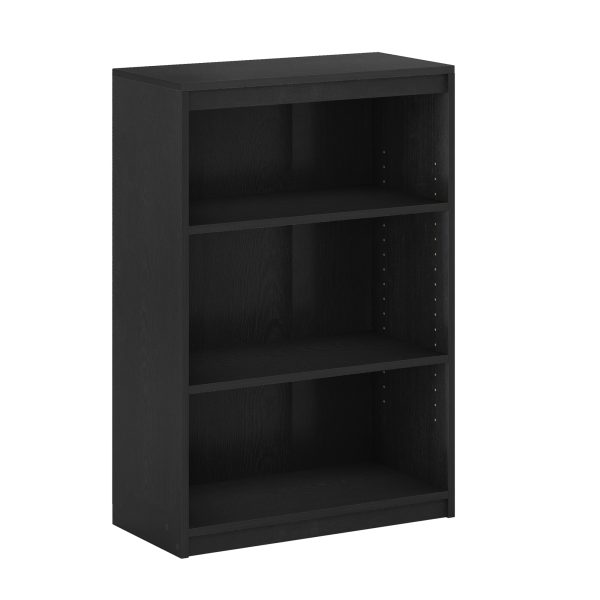 furinno Furinno Gruen 3-Tier Bookcase with Adjustable Shelves