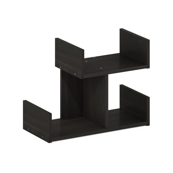 furinno Furinno Hermite Wooden Desktop Bookshelf Storage Organizer for Home and Office Supplies