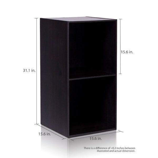 Furinno Furinno Hidup Tropika Eco Modular Open Cube Tall Storage With Shelf