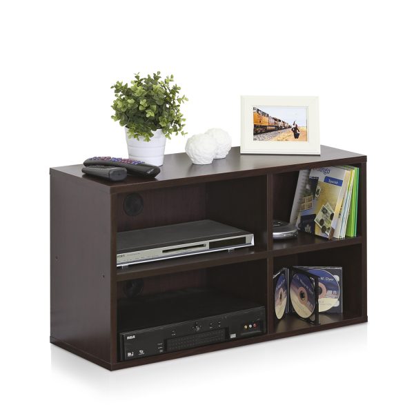 Furinno Furinno Indo 2×2 Petite Audio Video Storage Shelf