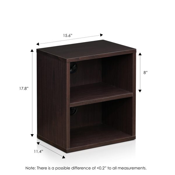 Furinno Furinno Indo 3-Tier Petite Audio Video Display Shelf