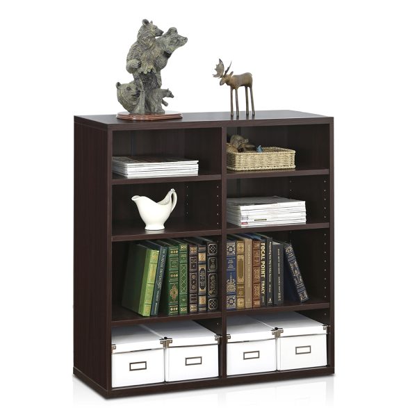 Furinno Furinno Indo 4×2 Stackable Accessories Storage Shelf