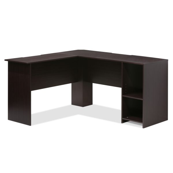 furinno Furinno Indo L-Shaped Desk with Bookshelves