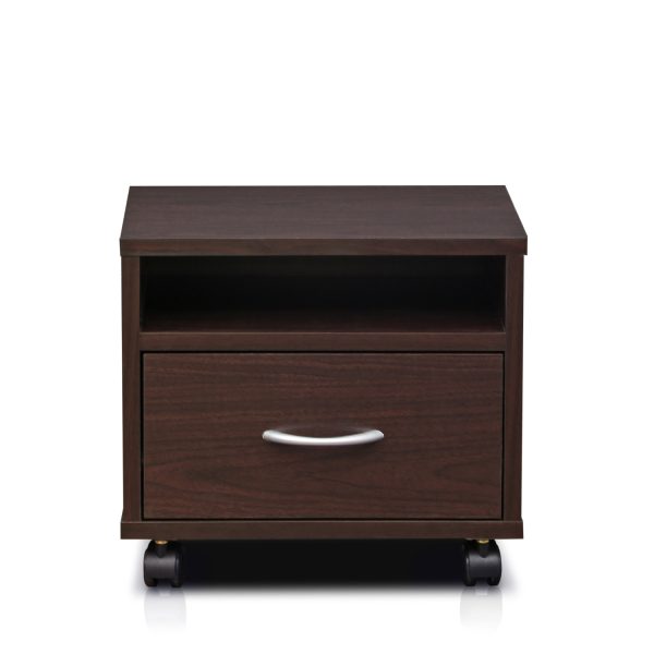 Furinno Furinno Indo Petite Under Desk Utility Cart Wtih Casters