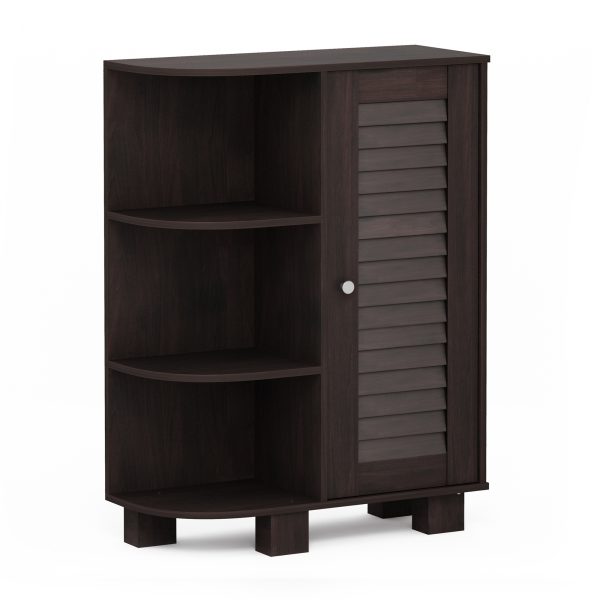 furinno Furinno Indo Storage Shelf with Louver Door Cabinet
