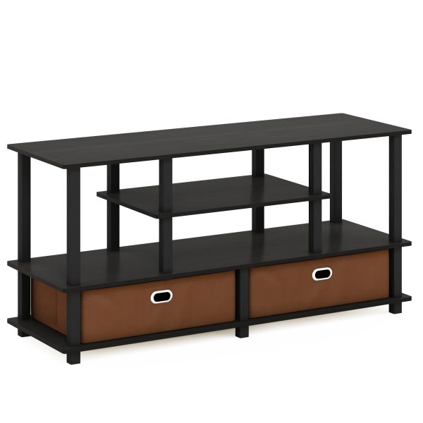 furinno Furinno JAYA Large TV Stand for up to 55-Inch TV with Storage Bin