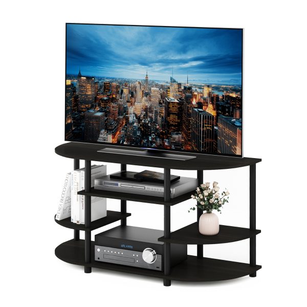 Furinno Furinno JAYA Simple Design Corner TV Stand For TV Up To 46 Inch