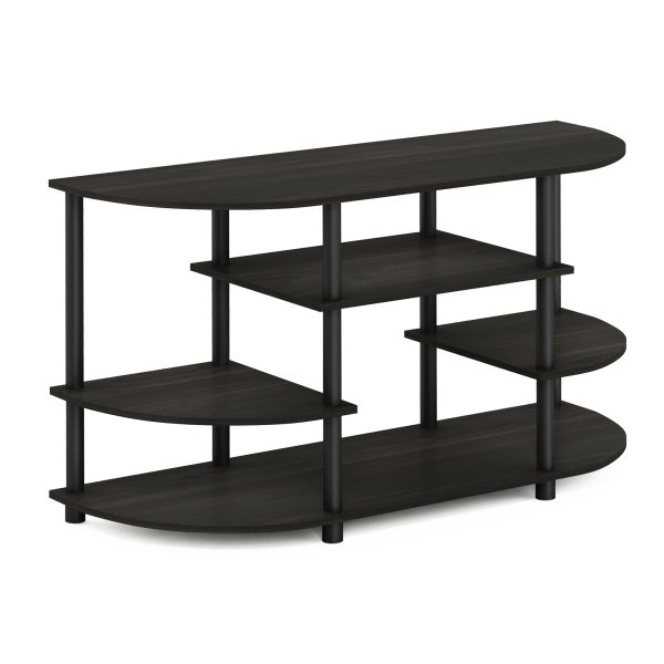 furinno Furinno JAYA Simple Design Corner TV Stand for TV up to 46 Inch