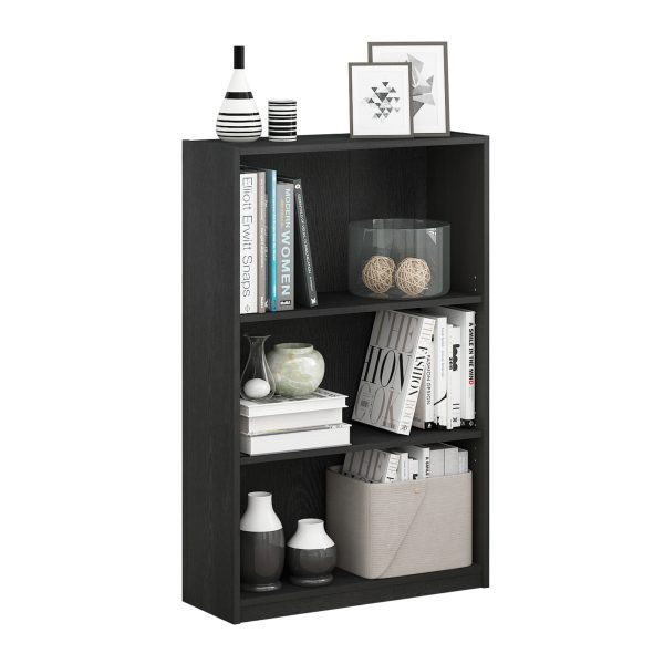 Furinno Furinno JAYA Simple Home 3-Tier Adjustable Shelf Bookcase