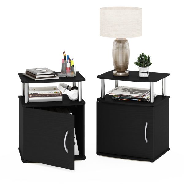 Furinno Furinno JAYA Utility Design End Table Set Of 2