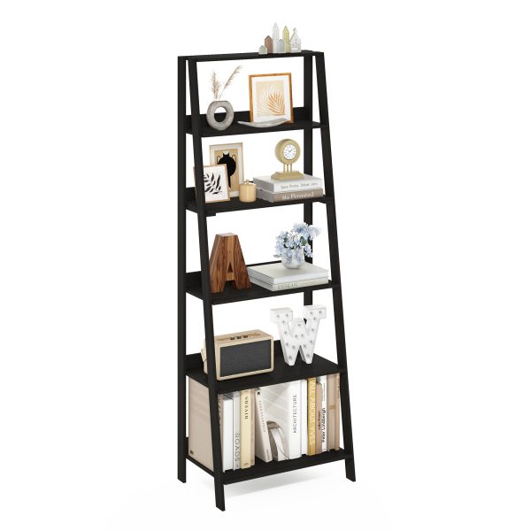 Furinno Furinno Ladder Bookcase Display Shelf 6-Tier