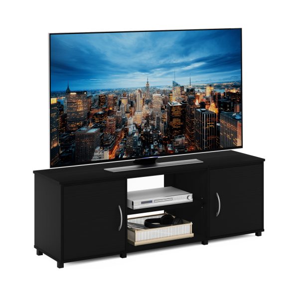 Furinno Furinno Montale TV Stand With Doors For TV Up To 65 Inch