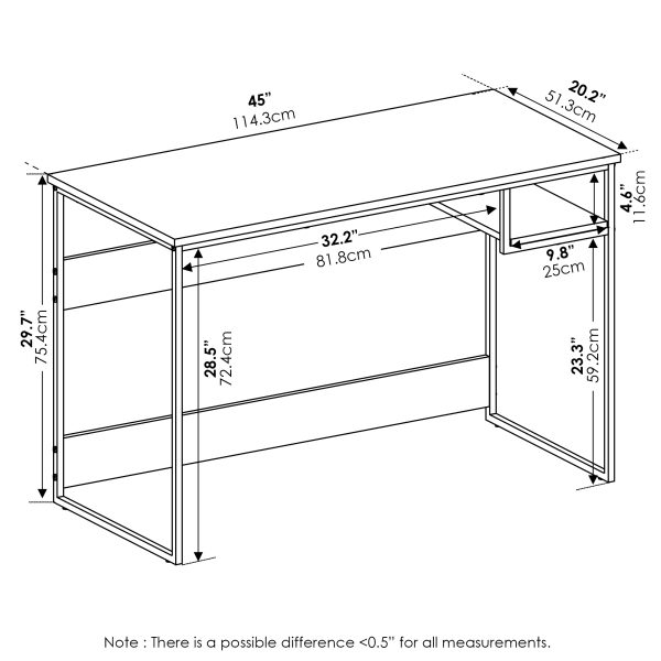 Furinno Furinno Moretti Modern Lifestyle Study Desk
