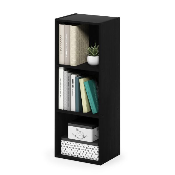 Furinno Furinno Pasir 3-Tier No Tool Assembly Open Shelf Bookcase