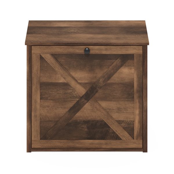 Furinno Furinno Peli Farmhouse Hidden Cat Litter Box With Divider