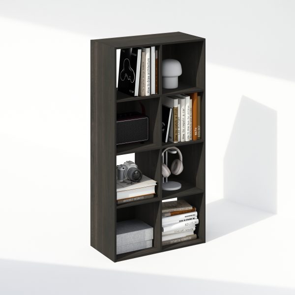 Furinno Furinno Pelli Cubic Storage Cabinet Bookcase Bookshelf 8-Cube