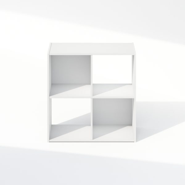 Furinno Furinno Pelli Cubic Storage Cabinet Bookcase Bookshelf 4-Cube
