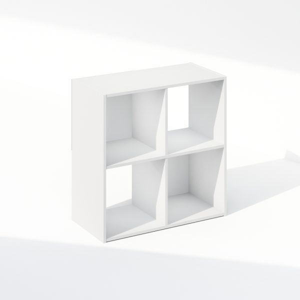 furinno Furinno Pelli Cubic Storage Cabinet Bookcase Bookshelf 4-Cube